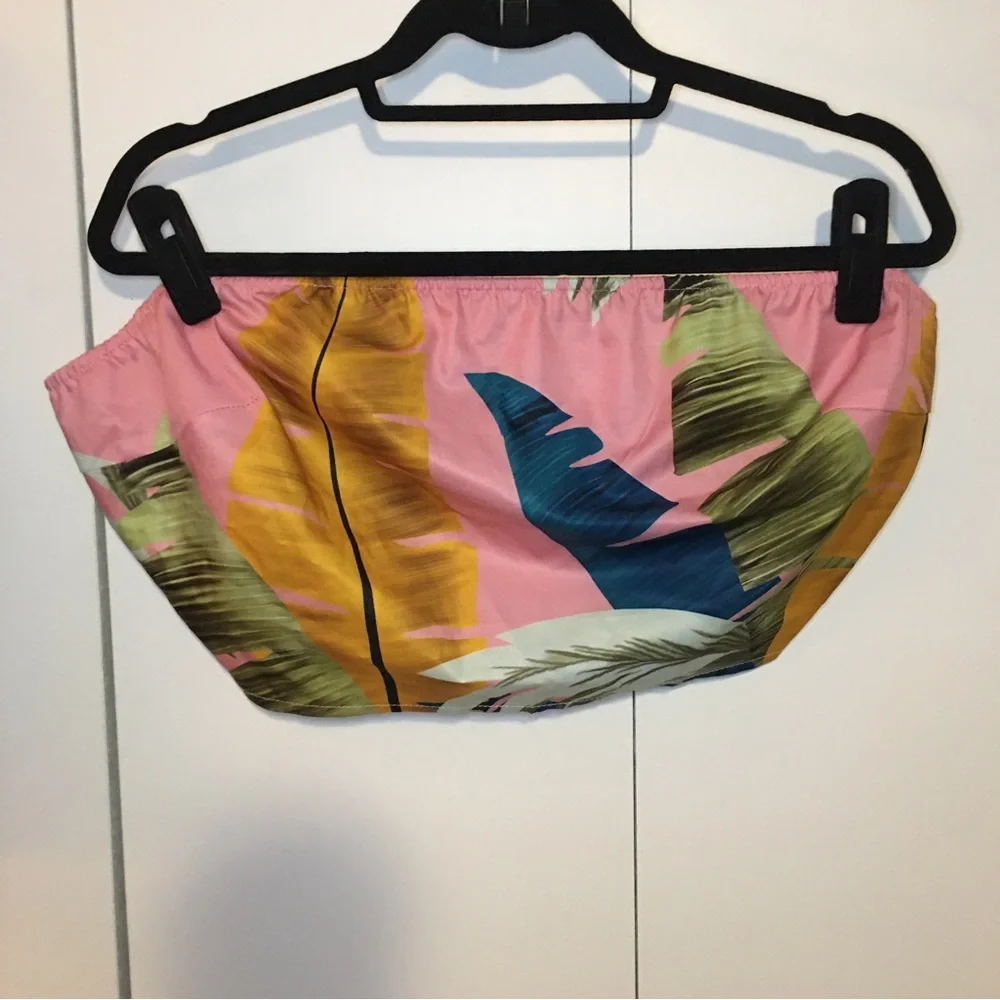 Shein 3 Piece Short Set Pink Size 4X Preowned